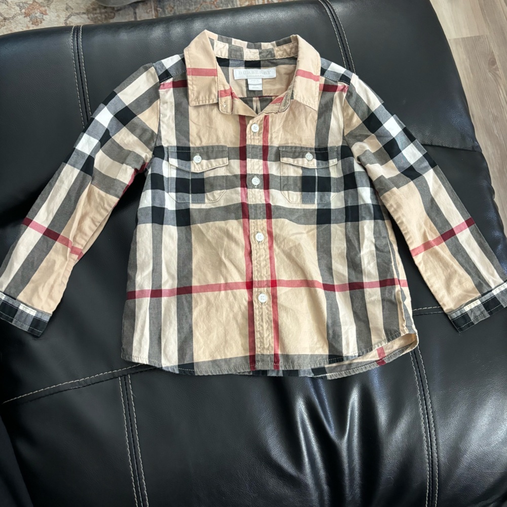 Burberry kids shirt